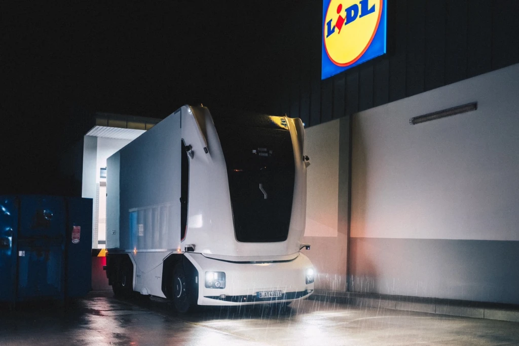 Lidl та Einride запустили доставку безпілотною фурою в Німеччині
